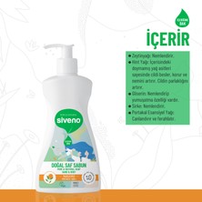 Siveno %100 Doğal Sıvı Kastil Sabun Portakal Yağlı Yoğun Nemlendirici Arındırıcı Bitkisel Vegan 300 ml