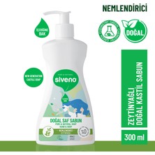 Siveno %100 Doğal Sıvı Kastil Sabun Zeytinyağlı Yoğun Nemlendirici Arındırıcı Bitkisel Vegan 300 ml