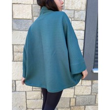 Kinua Studio Yumuşak Dokulu Kapitone Kalın Ovre Kimono - Unisex