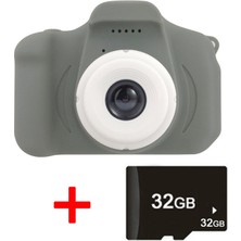 Çocuklar Mini Dijital Fotoğraf 1080P Kamera + 32GB Hafıza Kartı(Yurt Dışından)