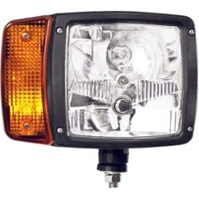 Ceray İş Makinası Ön Far Kablolu Sol 12V - 206276-YKLH12V