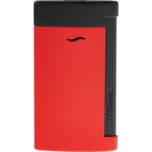 S.T. Dupont Slim 7 Mat Siyah-Kırmızı Puro Çakmağı 27749
