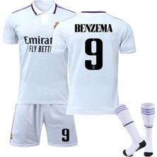 Shinee 22-23 Real Madrid'in Evi 9 Numara Forması Çocuk Futbol Forması (Yurt Dışından)