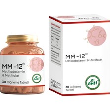 Anti Mm-12 Metilkobalamin Çiğneme Tableti