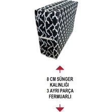 Nelson Katlanır Yatak Yer Yatağı Yatak 80 X 180 Karaçatı 8  Cm