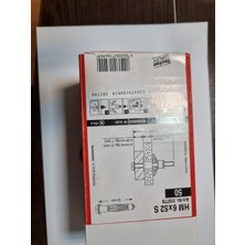 Fischer Metalboşlukdübeli Hm 6x52 S