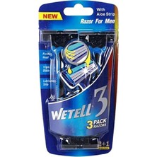 New Wetell 3 Triple Blade Shaving Razor