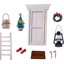 Kayaya 1/12 Ölçekli Bebek Evi Dekoru Için 10 Adet Bebek Evi Minyatür Dekorasyon Seti (Yurt Dışından)