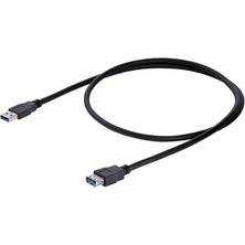 Wozlo 30CM USB 3.0 Uzatma Kablosu Dişi Erkek USB 3.0 Uzatma Kablosu