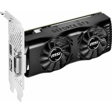 MSI VGA Geforce Gtx 1630 4gt Lp Oc GTX1630 4gb Gddr6 64B DX12 PCıe 3.0 X16 (1xdvı 1xhdmı 1xdp)