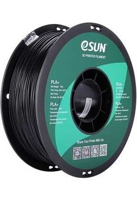Esun - Pla + Filament 1.75 mm Siyah