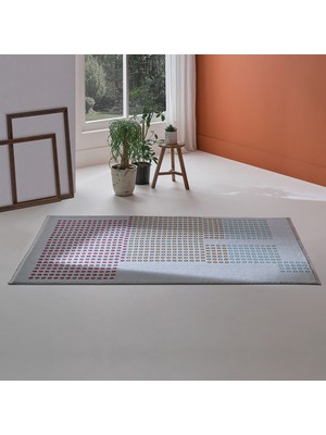 Enza Home Talia Modern Özel Tasarım Dokuma Halı - Gri 160 x 225 cm