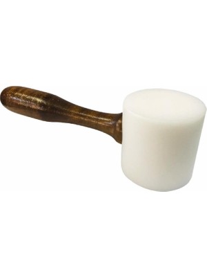 Srtfootcare Ahşap Saplı Plastik T Tokmak (Çekiç) No: 3 Deri El Aleti