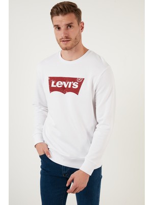 Levi's Pamuklu Regular Fit Bisiklet Yaka Sweat Erkek Sweat A4911