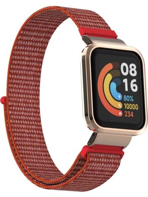 Apsuwa Xiaomi Redmi Watch 2 Lite Kordon Hasır Kumaş Cırtlı Krd-61