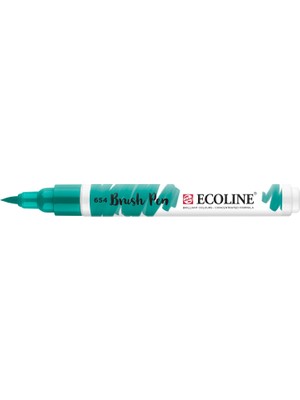 Talens Ecoline Brush Pen Fırça Uçlu Kalem 654 Fir Green