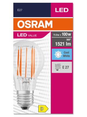 Osram Value Cla100 11W Gün Işığı E-27 1521lm Led Ampul