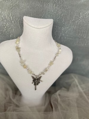 Mosby Ay Taşı Y2K Fairycore Doğaltaş Kolye