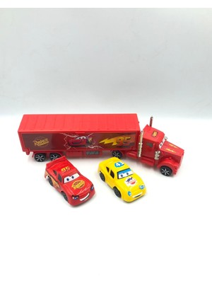 Şimşek Mcqueen Iki Arabalı  Şimşek Mcqueen Tır Seti -Rgl