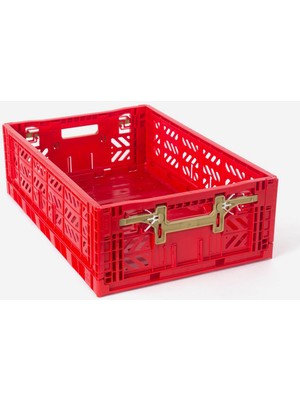 Aykasa 604018 Maxibox Konforlu Kilit Red Katlanabilir Kasa