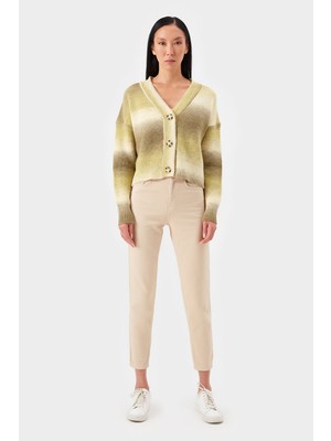 AÇELYAOKCU Yüksek Bel Straight Fit Jean Pantolon