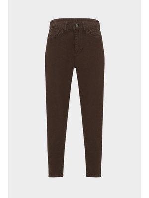 AÇELYAOKCU Yüksek Bel Straight Fit Jean Pantolon