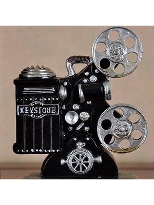 HaiTun Retro Kamera Bookend Film Film Projektör Siyah Gümüş Koleksiyonerinin Projesi Yaratıcı Kitaplık Vintage Takı Çalışma Odası Çalışma Ho | (Yurt Dışından)