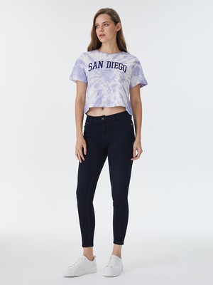 Loft Crop Bayan Tshirt K.kol