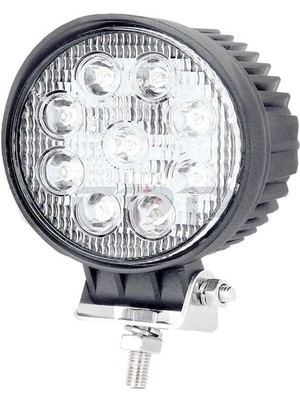 Ceray LED Yuvarlak Çalışma Lambası 9 Ledli