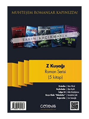 Z Kuşağı Roman Serisi (5 Kitap)
