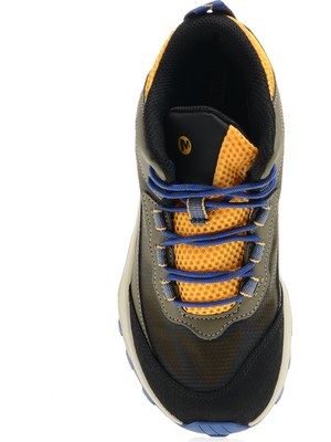 Merrell Poliüretan Lacivert Erkek Çocuk Bot MK266263-27306 Moab Speed Mıd Wtrpf