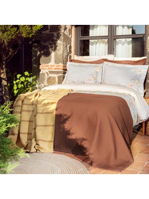 Karaca Home Clara Kahve Çift Kişilik Winter Set