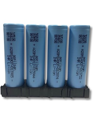 Aspilsan Inr 18650A28 3.7V 2800MAH Şarj Edilebilir Li-Lon Pil 4'lü Lion