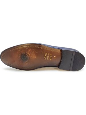 Marcomen Siyah Iç Dış Hakiki Deri Günlük Loafer Erkek Ayakkabı - 8025