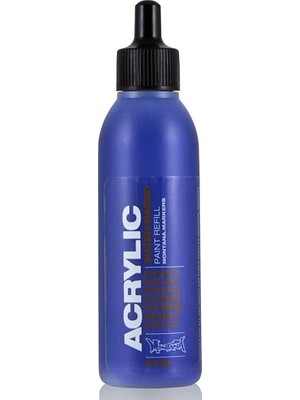 Montana Cans Akrilik Markör Için Yedek Mürekkep 25 ml Shock Blue Dark S5020