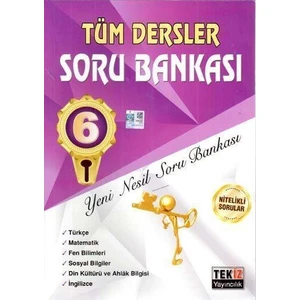 Tekiz 6.sınıf tüm dersler soru bankası