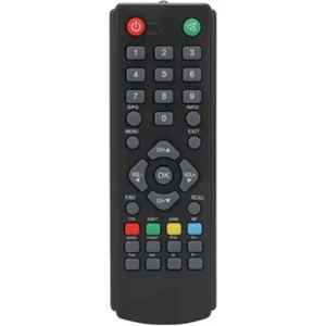 Ata Elektronik Trident Mini Scart Sıkart Uydu Alıcı Kumanda Ttxkum