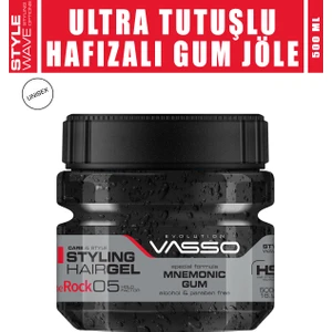 24 Saat Ekstra Güçlü Tutuşlu Hafızalı Saç Jölesi The Rock Ultra Hold Şekillendirici Gum Jel 500 ml 8699216347669