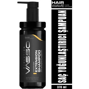 Saç Yoğunlaştırıcı Şampuan - Vasso Men Extension Shampoo 370 ml 8699216349007
