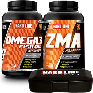 Hardline Nutrition Omega 3 & Zma 180