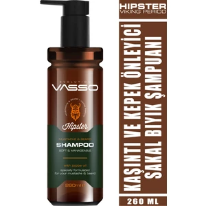 Hipster Viking Sakal Ve Bıyık Kepeğini Önleyen Şampuan 260 ml 8699216347546