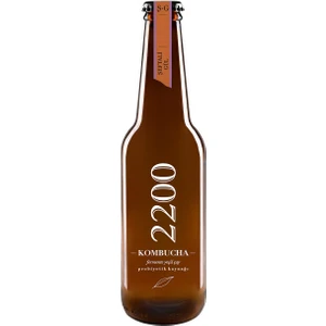 Kombucha 2200 Şeftali & Gül 330 ml.  6'lı