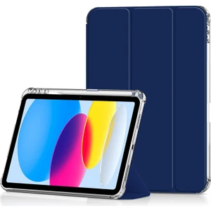 Xfashion Apple 10.9 Inch Tablet Koruyucu Kılıf - Koyu Mavi (Yurt Dışından)
