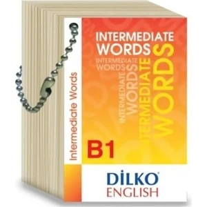 B1 Intermediate Words Kelime Kartı