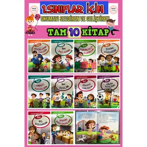 1.sınıflar Için Okuma Alışkanlığı Kazandıran Hikaye Seti
