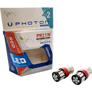 P21W Tek Duy Kırmızı LED Stop Oto Ampulü PH7219R