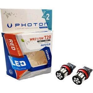 T20 Duy LED Stop Oto Ampulü Kırmızı W21W PH7215R