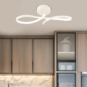 Artı Aydınlatma Modern Mutfak Banyo LED Salon Sarkıt Avize-Beyaz LED