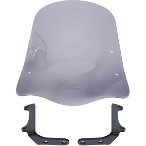 GP Kompozit SYM Xpro 125 2018-2024 Uyumlu Ön Cam Füme 42 cm