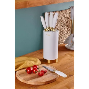 N3241 Lilyum Gold Silindir 6 Lı Bıçak Seti